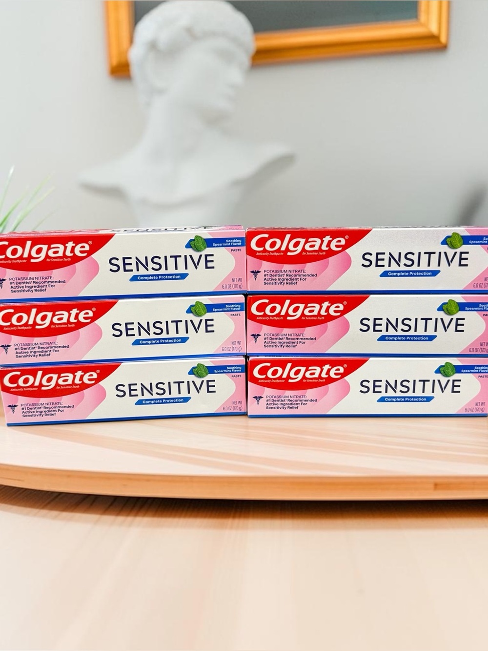 6x lot Colgate Sensitive Toothpaste Complete Protection Soothing Spearmint